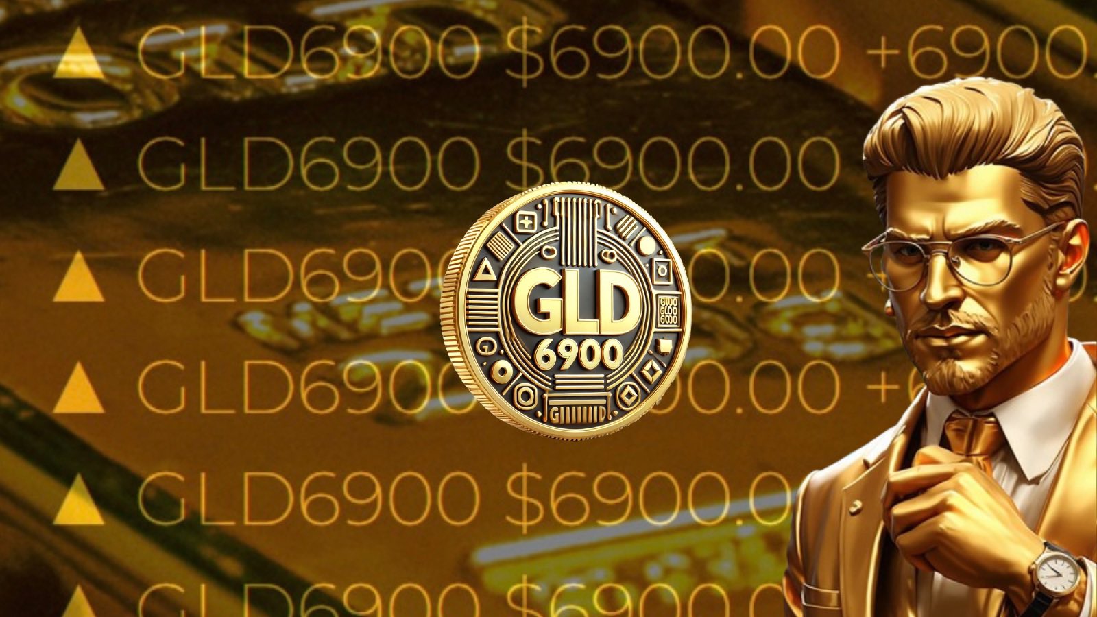 GLD6900 Gold marketing